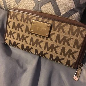 Michael Kors Tan Wallet